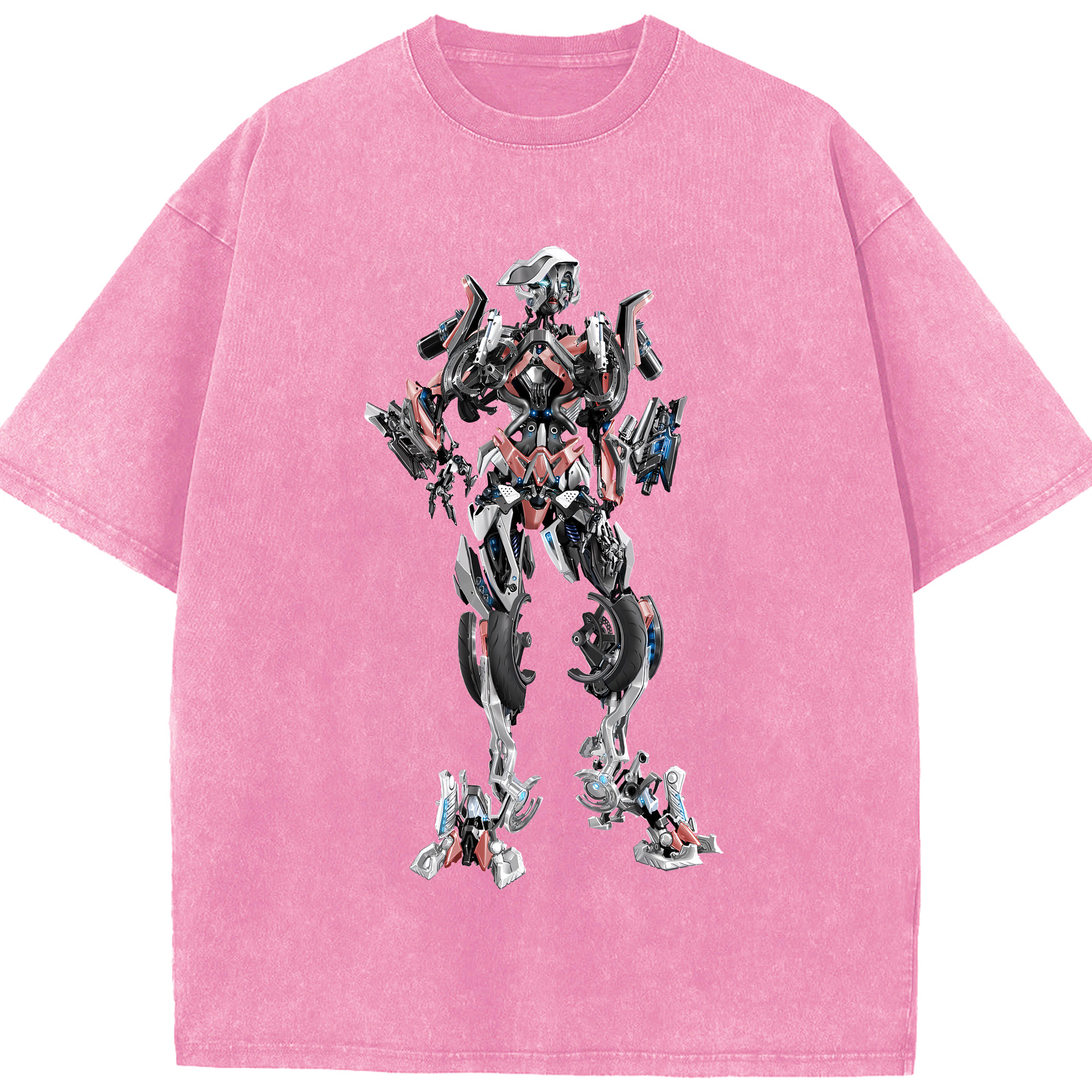 （画像用） Transformers トランスフォーマー 綿100% ヴィンテージ風 半袖Tシャツ（フロントプリント）